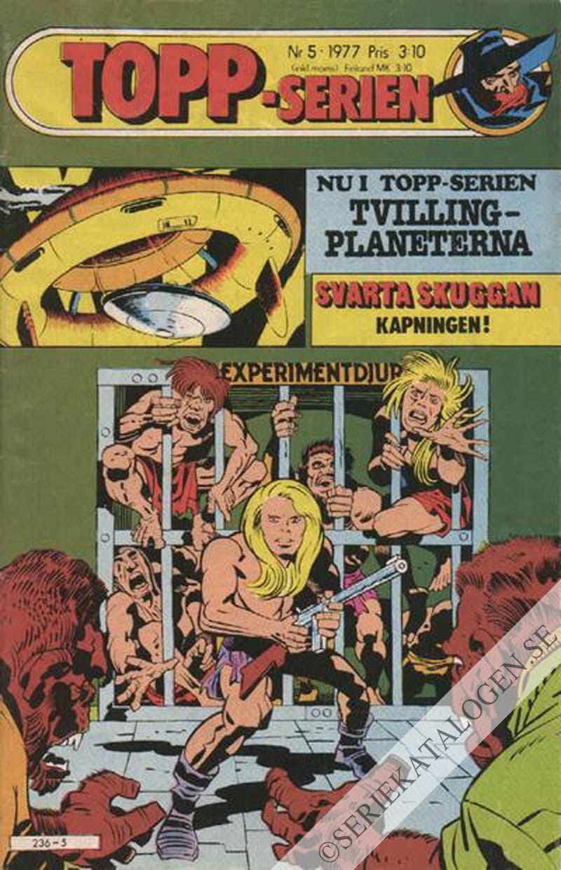 Framsida på Topp-serien #5 (1977)