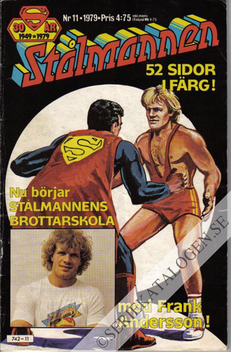Framsida på Stålmannen #11 (1979)