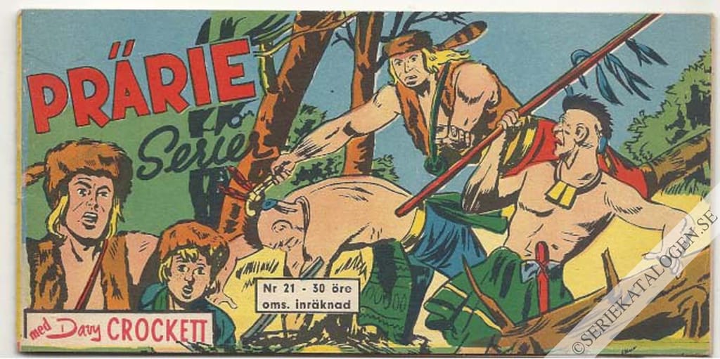 Framsida på Prärie-serier #21 (1960)