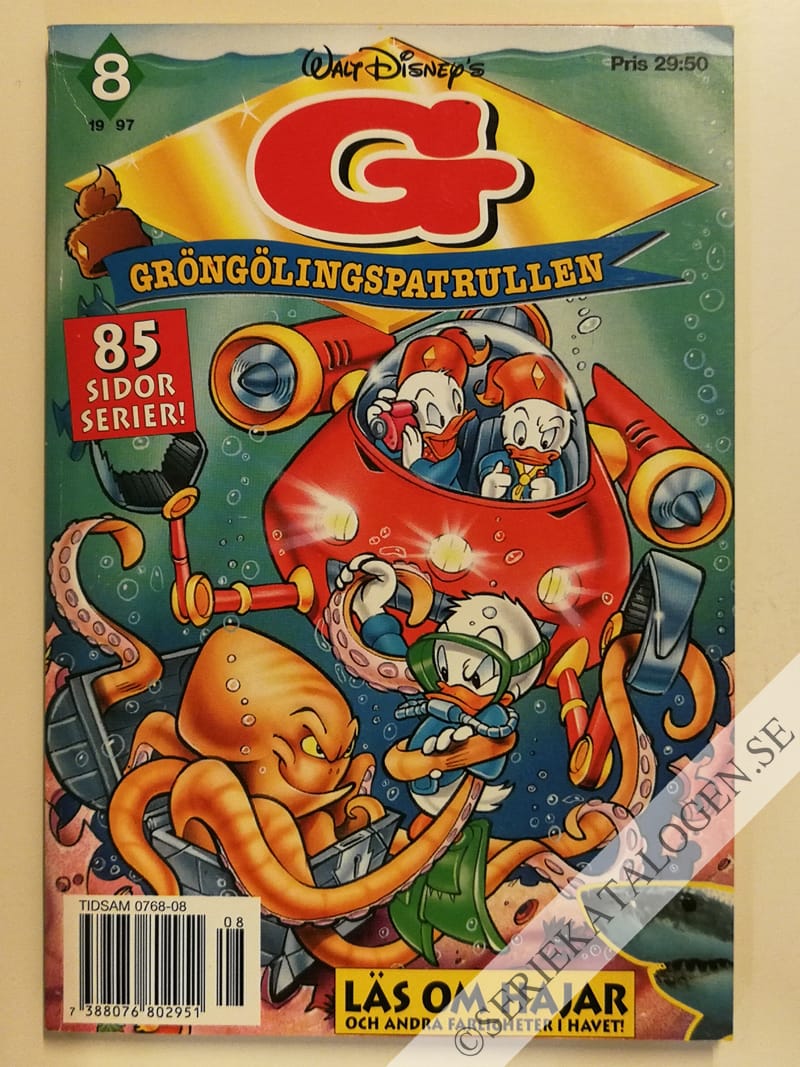 Framsida på Gröngölingspatrullen #8 (1997)