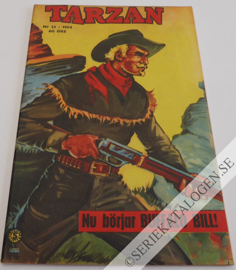 Framsida på Tarzan #22 (1954)