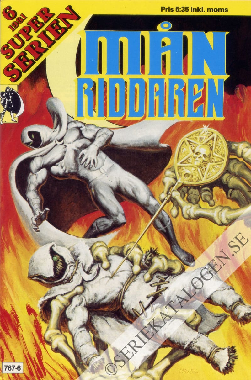 Framsida på Superserien #6 (1981)