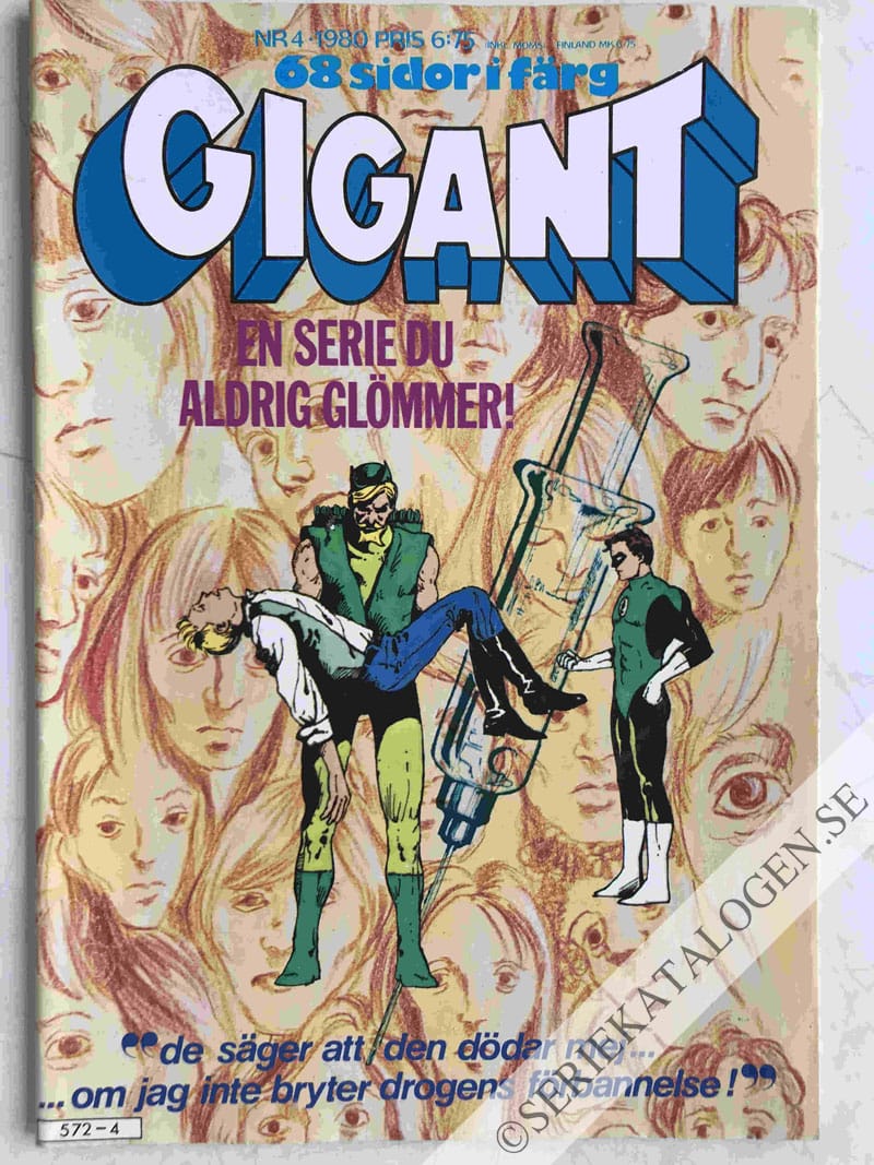 Framsida på Gigant #4 (1980)