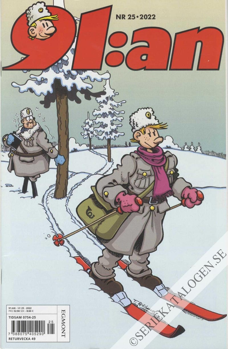 Framsida på 91:an #25 (2022)