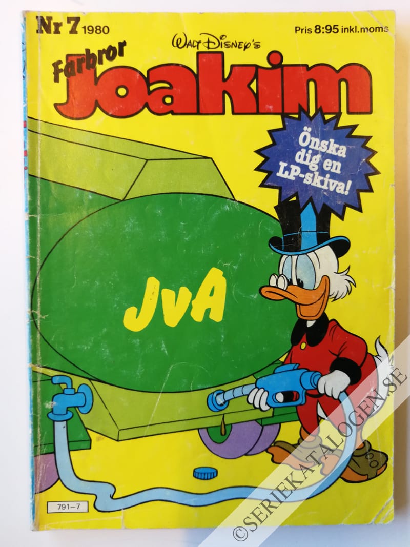 Framsida på Joakim #7 (1980)