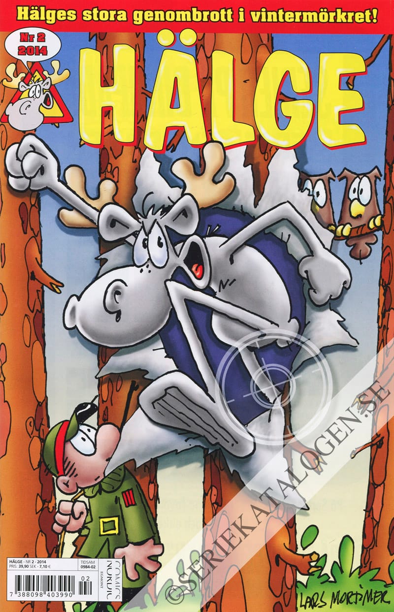 Framsida på Hälge #2 (2014)