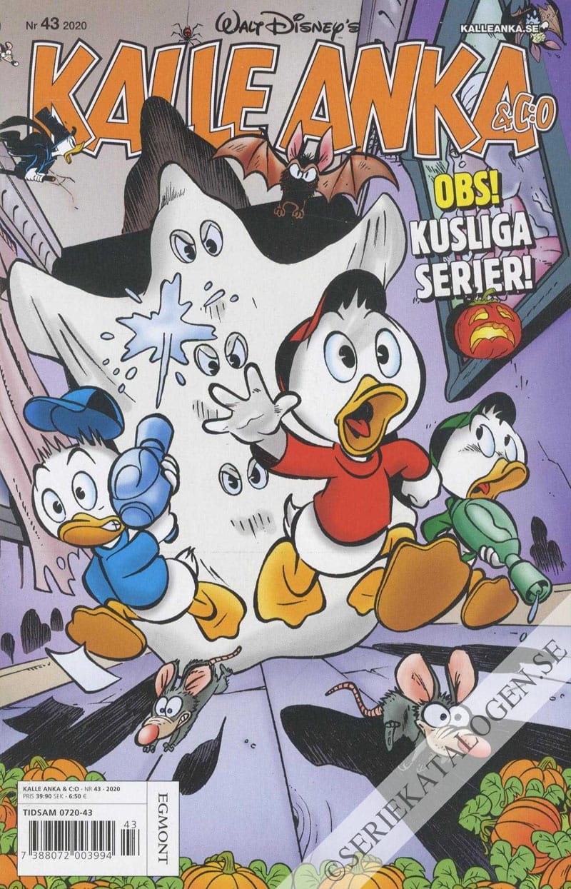 Framsida på Kalle Anka & C:o #43 (2020)