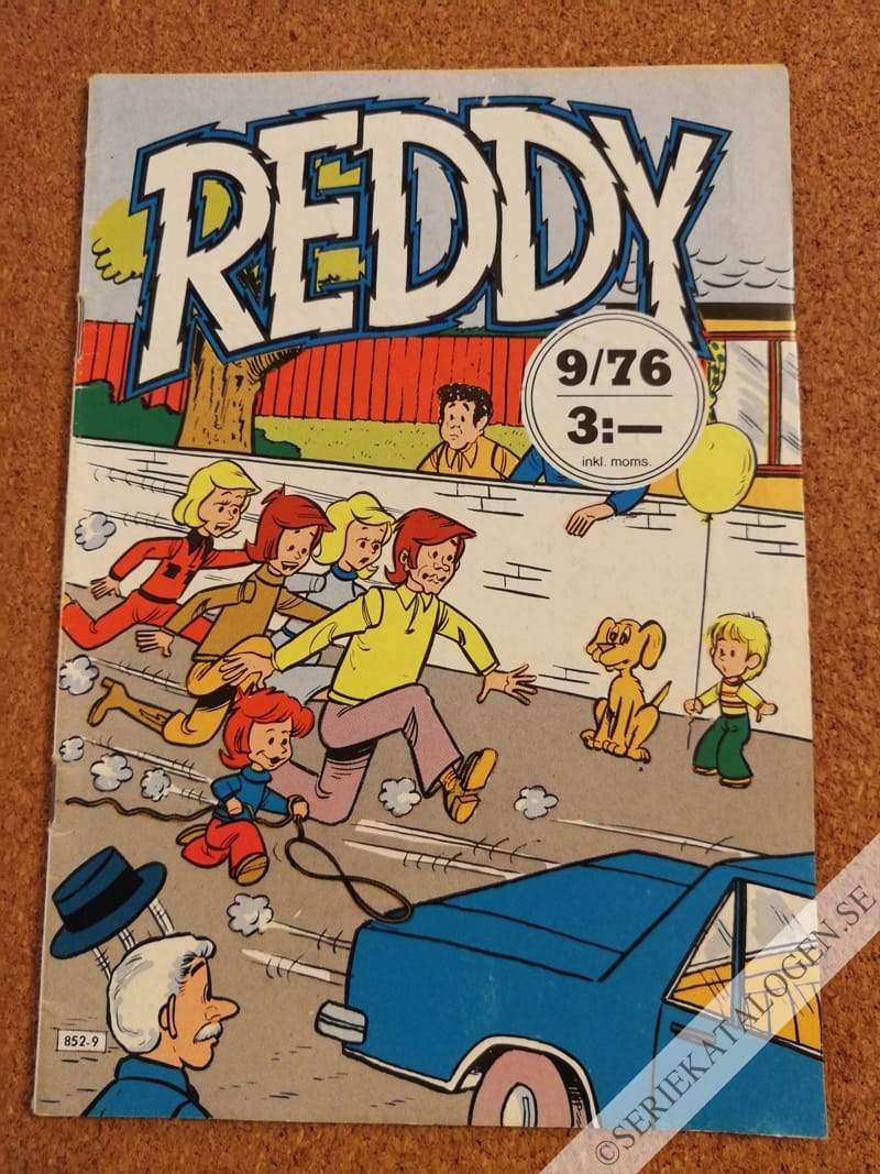 Framsida på Reddy #9 (1976)