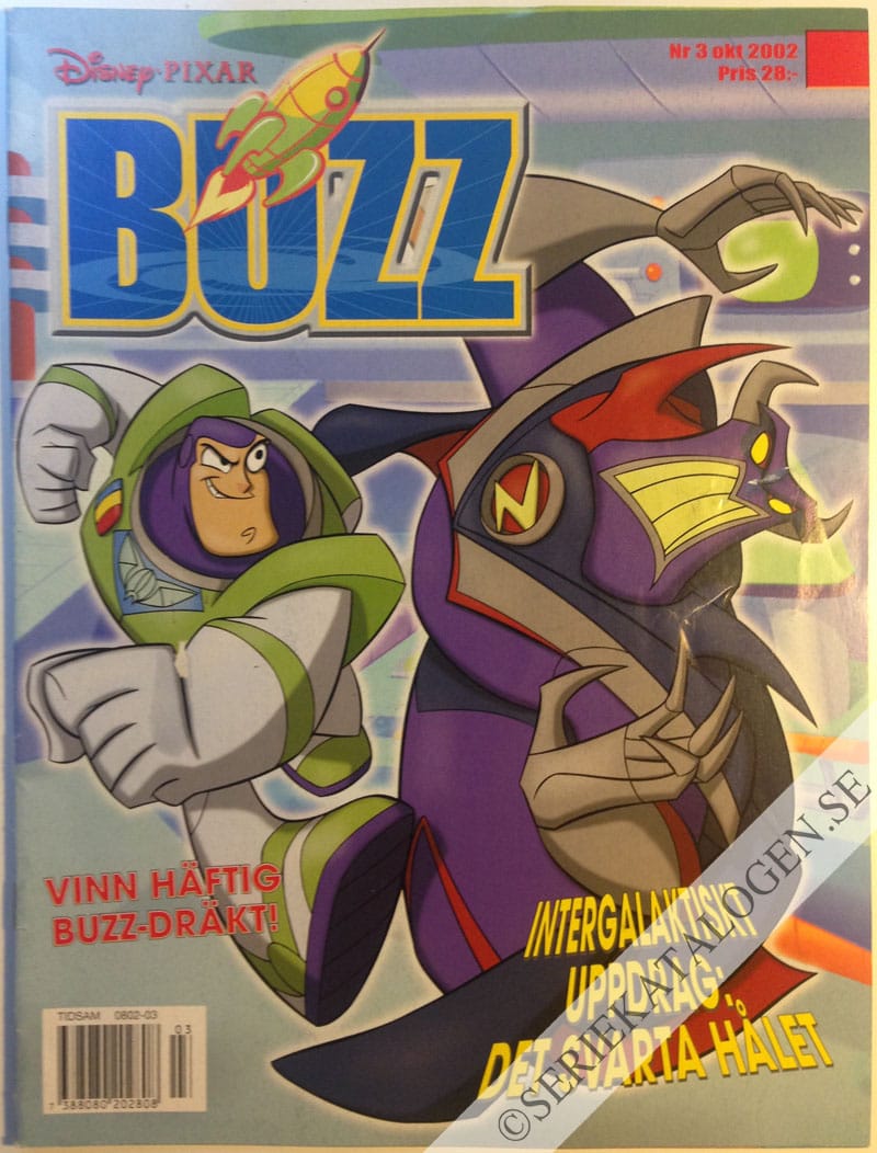 Framsida på Buzz Lightyear #3 (2002)