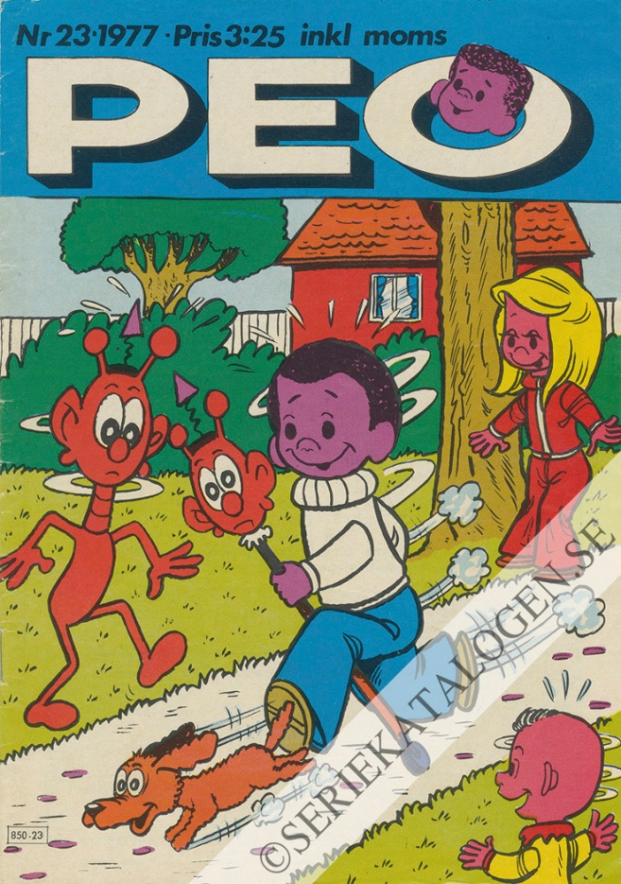 Framsida på Peo #23 (1977)