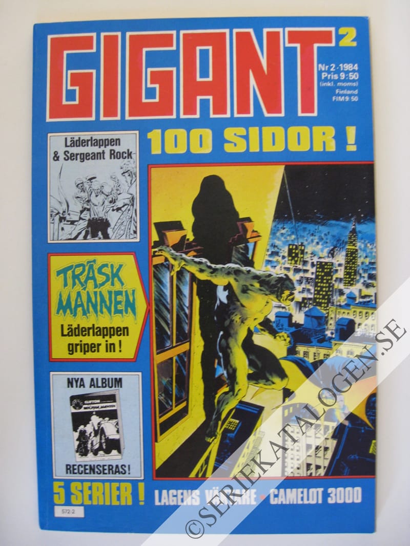 Framsida på Gigant #2 (1984)