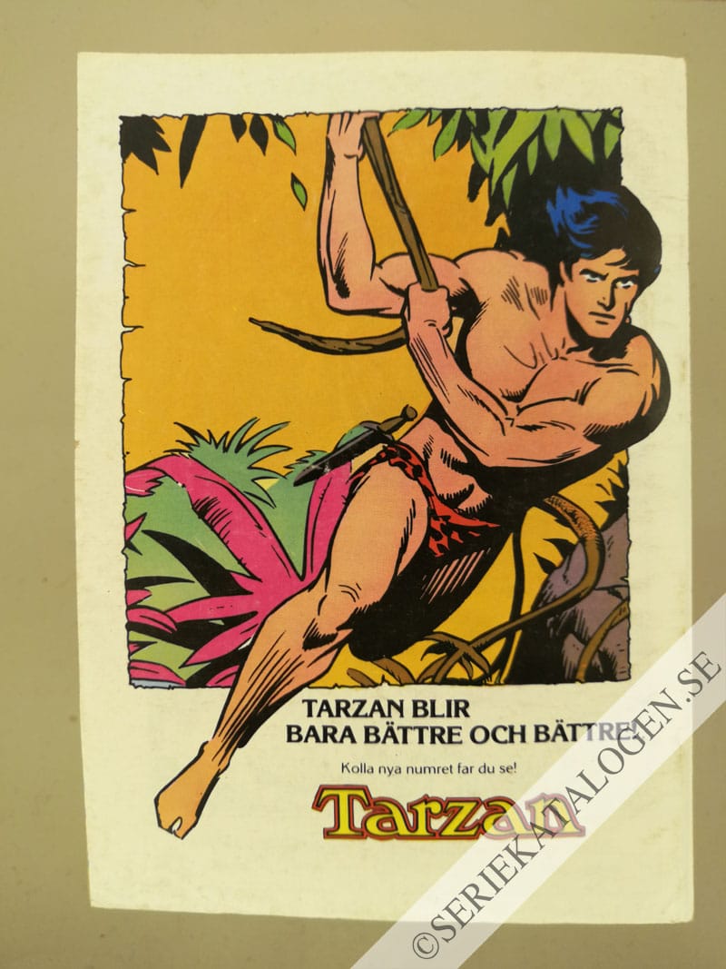 Baksida på Hemligt vapen (1985)