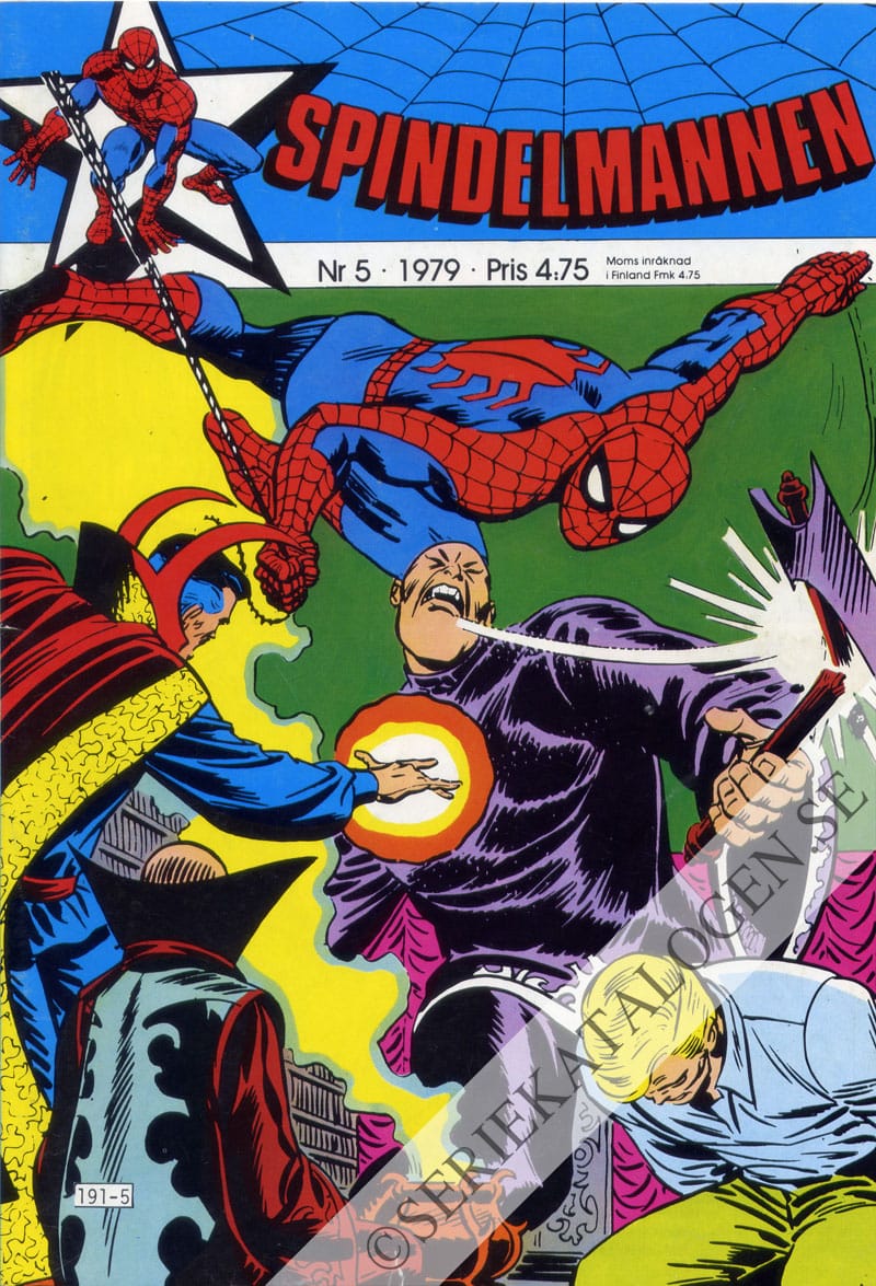 Framsida på Spindelmannen #5 (1979)