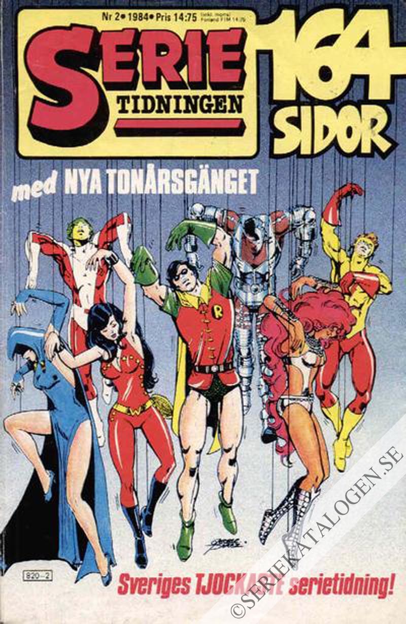 Framsida på Serietidningen #2 (1984)