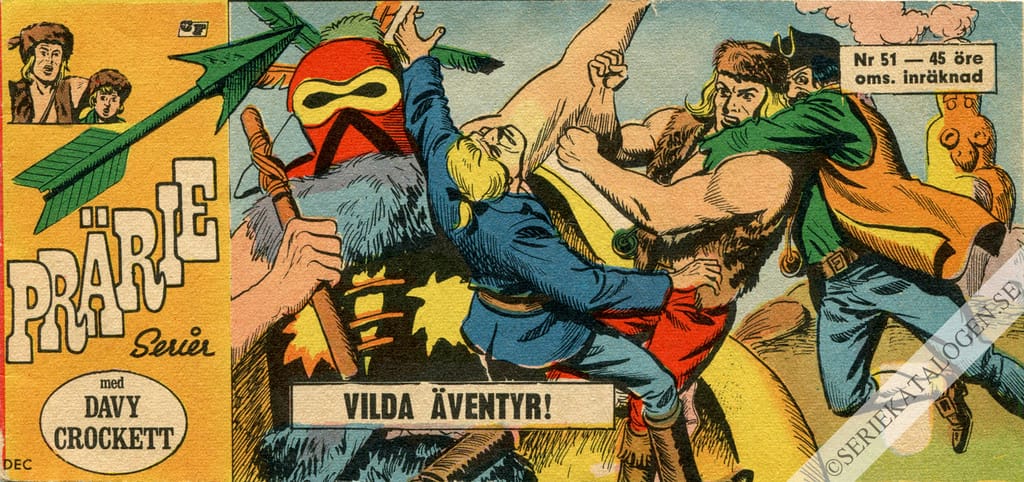 Framsida på Prärie-serier #51 (1966)