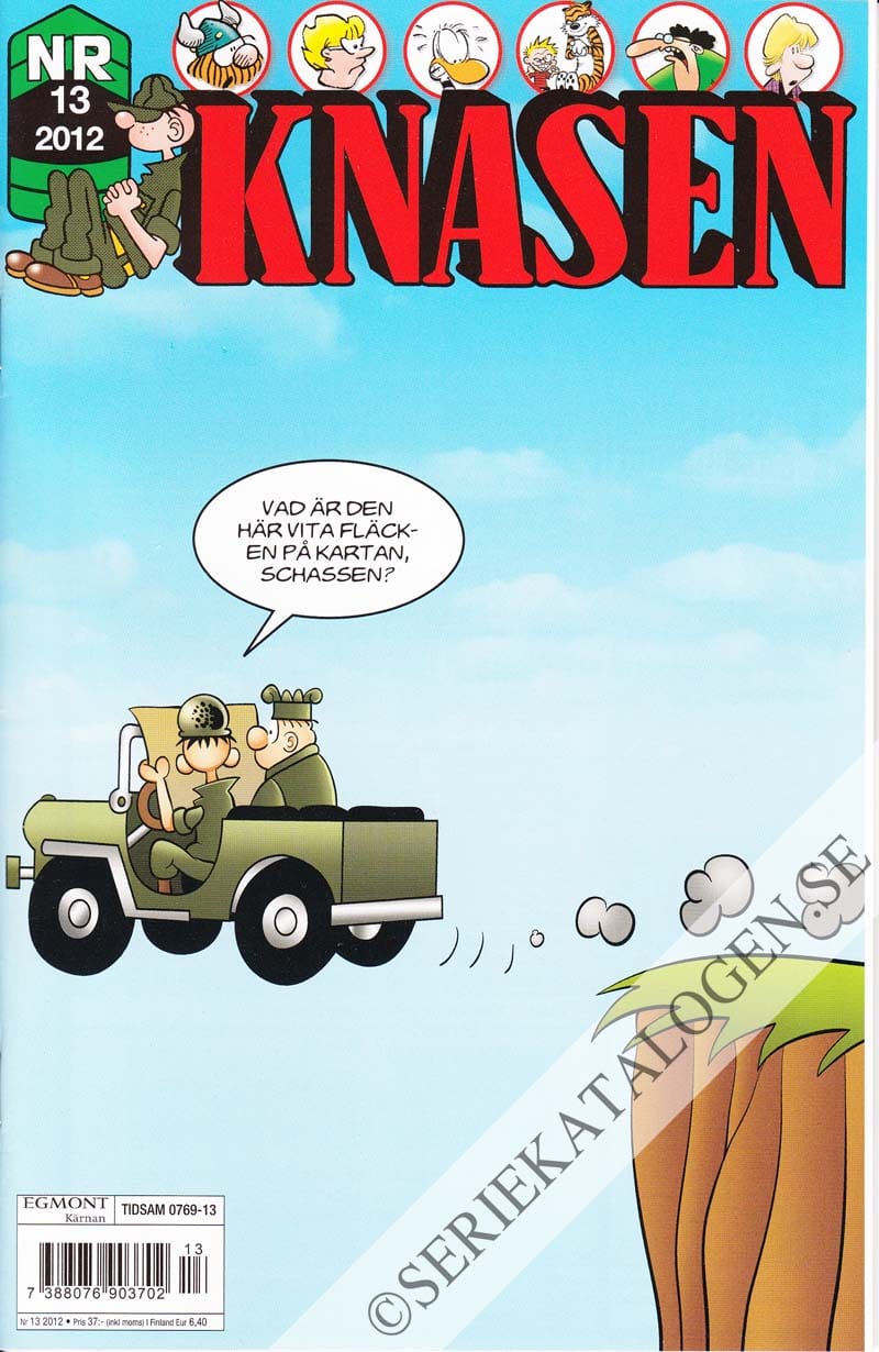 Framsida på Knasen #13 (2012)