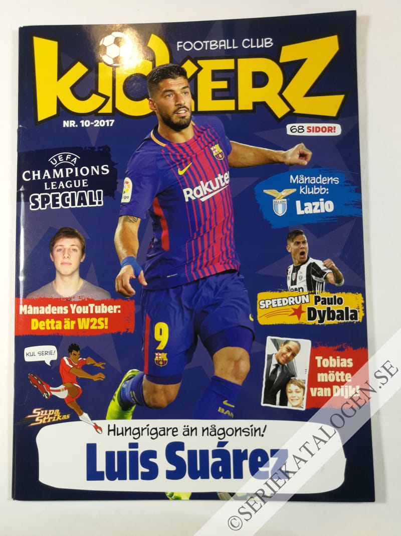 Framsida på Kickerz Football Club #10 (2017)