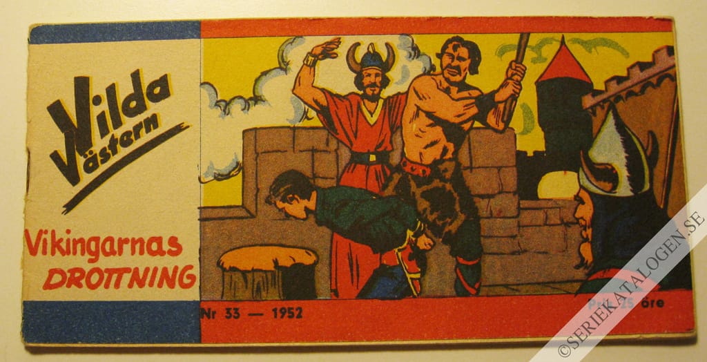 Framsida på Vilda Västern #33 (1952)