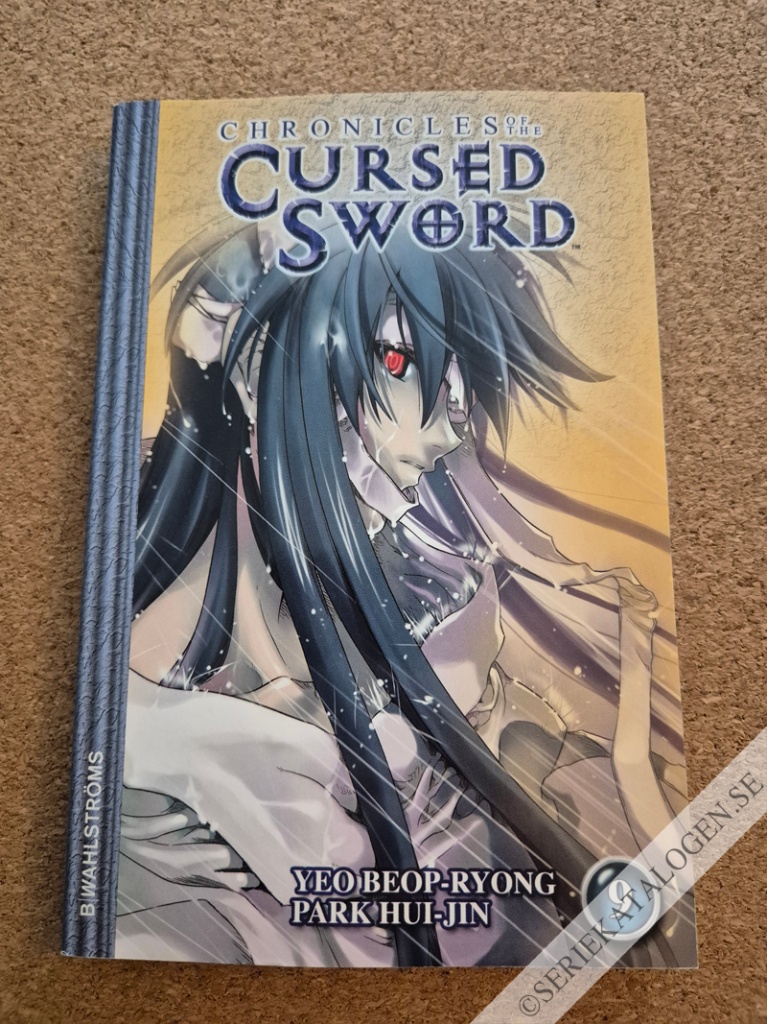 Framsida på Chronicles of the cursed sword #9 (2008)