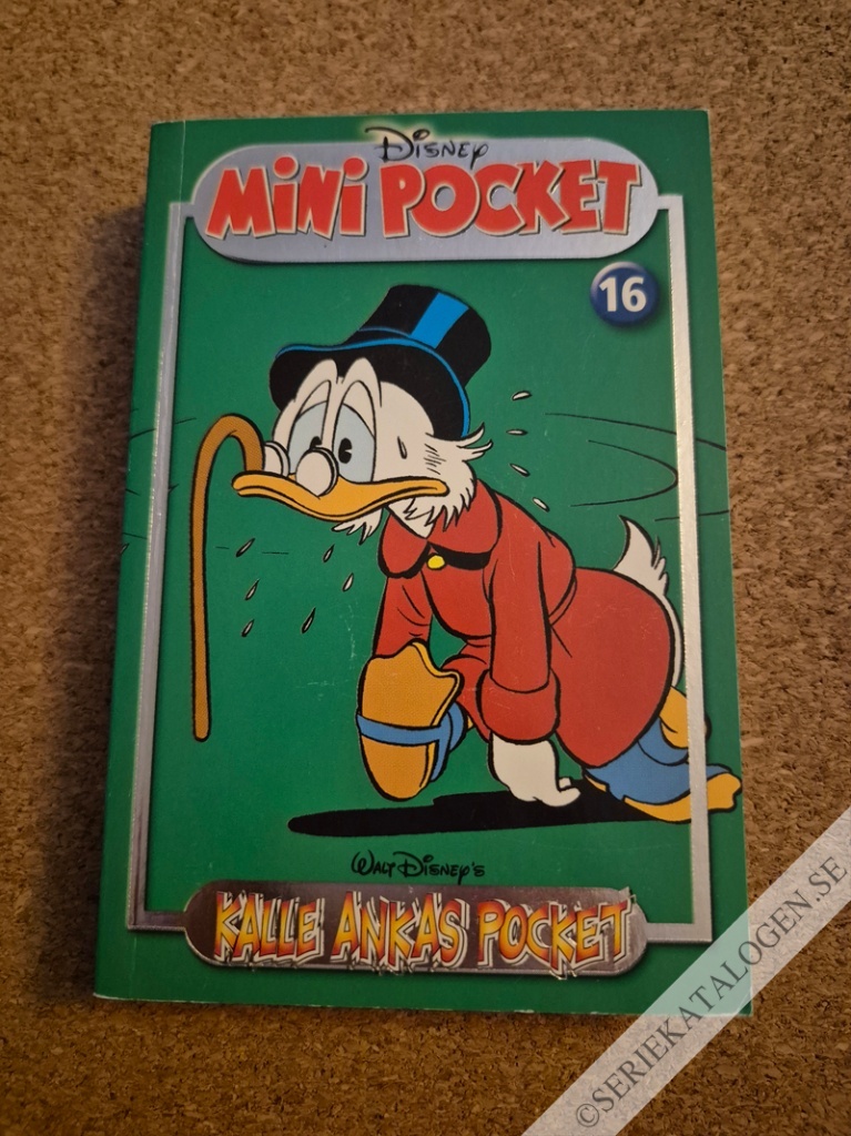 Framsida på Kalle Ankas Mini Pocket #16 (2007) (variant)