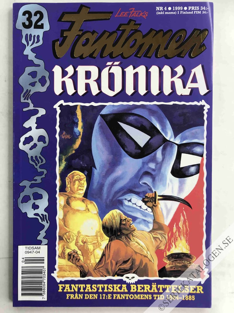 Framsida på Fantomen Krönika #4 (1999)