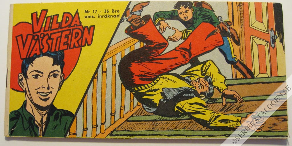 Framsida på Vilda Västern #17 (1962)