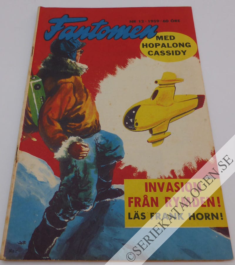 Framsida på Fantomen #12 (1959)