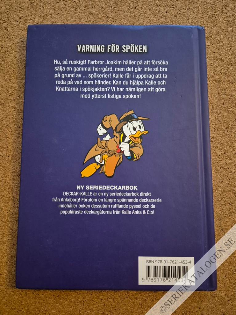 Baksida på Varning för spöken (2019)