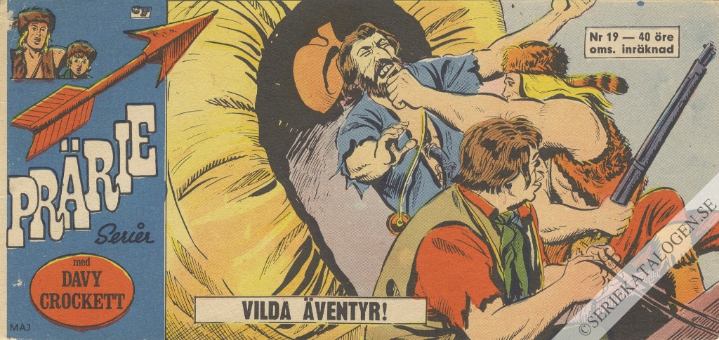 Framsida på Prärie-serier #19 (1966)