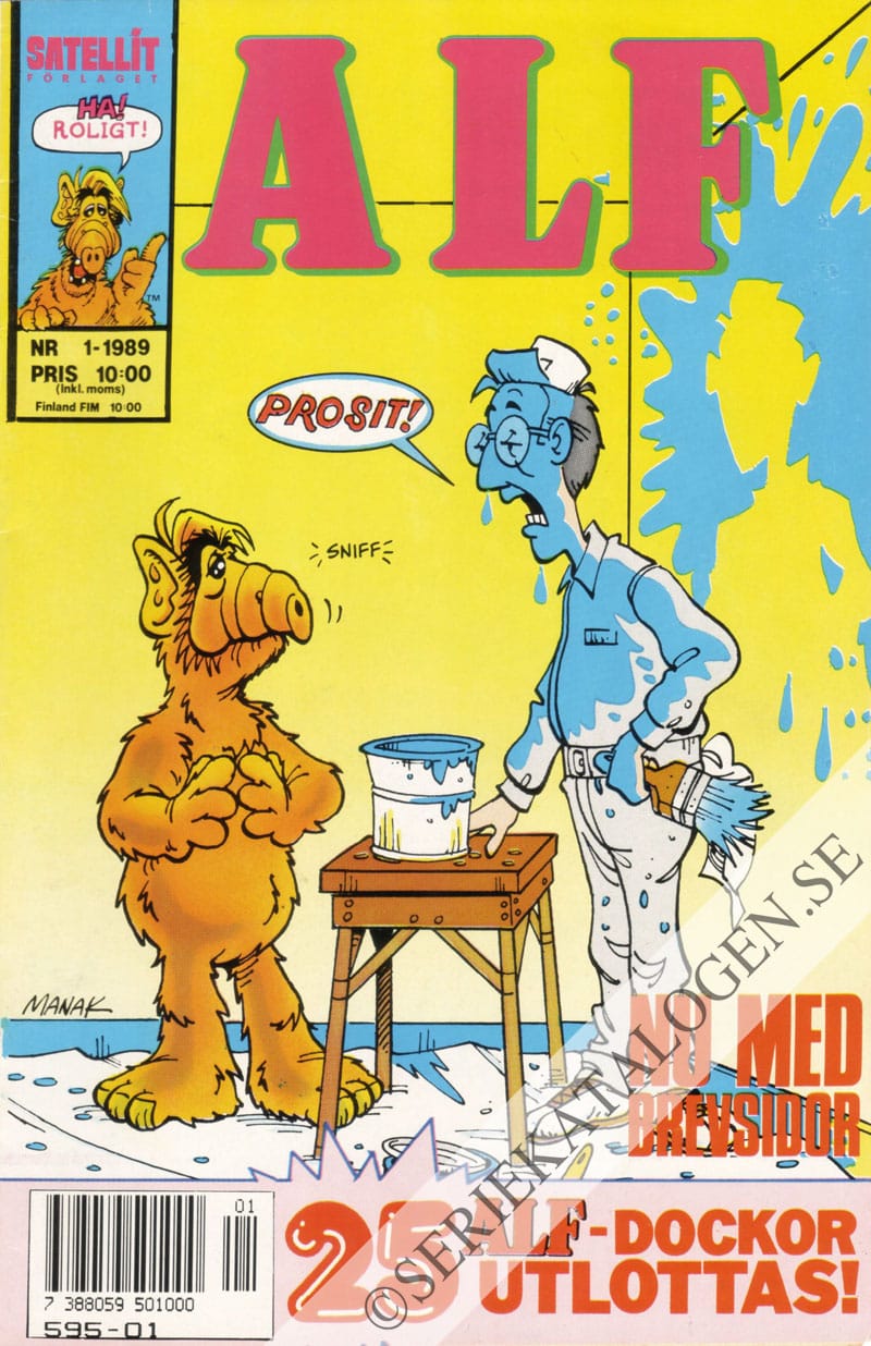 Framsida på Alf #1 (1989)
