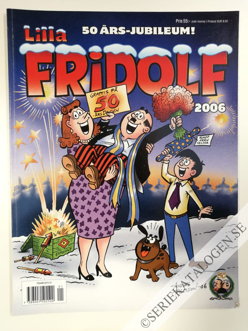 Framsida på Lilla Fridolf 50 års-jubileum! (2006)