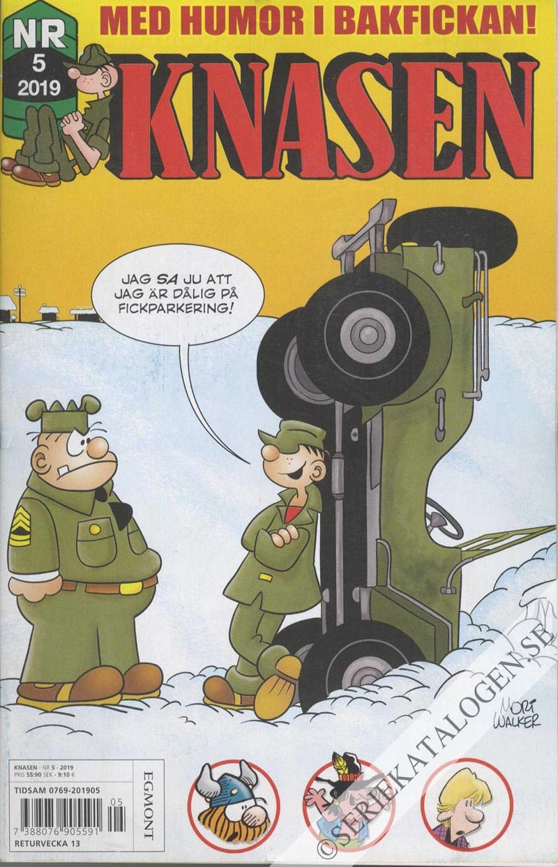 Framsida på Knasen #5 (2019)