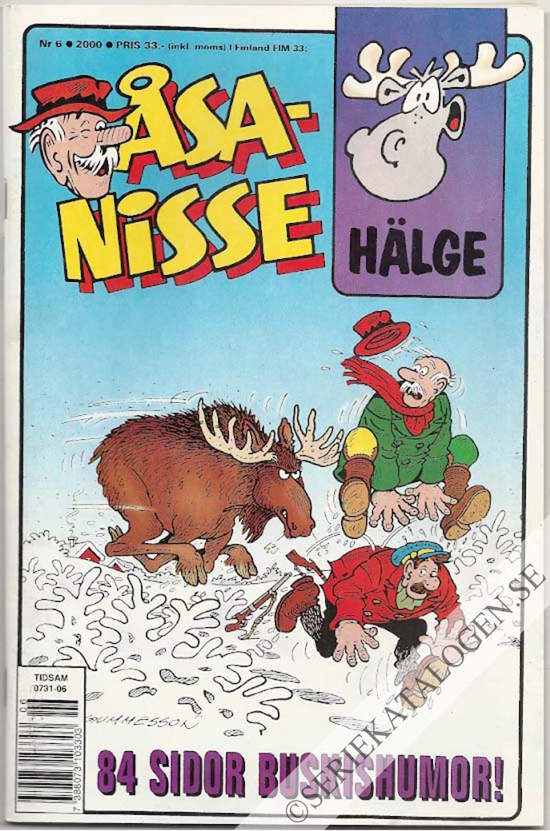 Framsida på Åsa-Nisse #6 (2000)