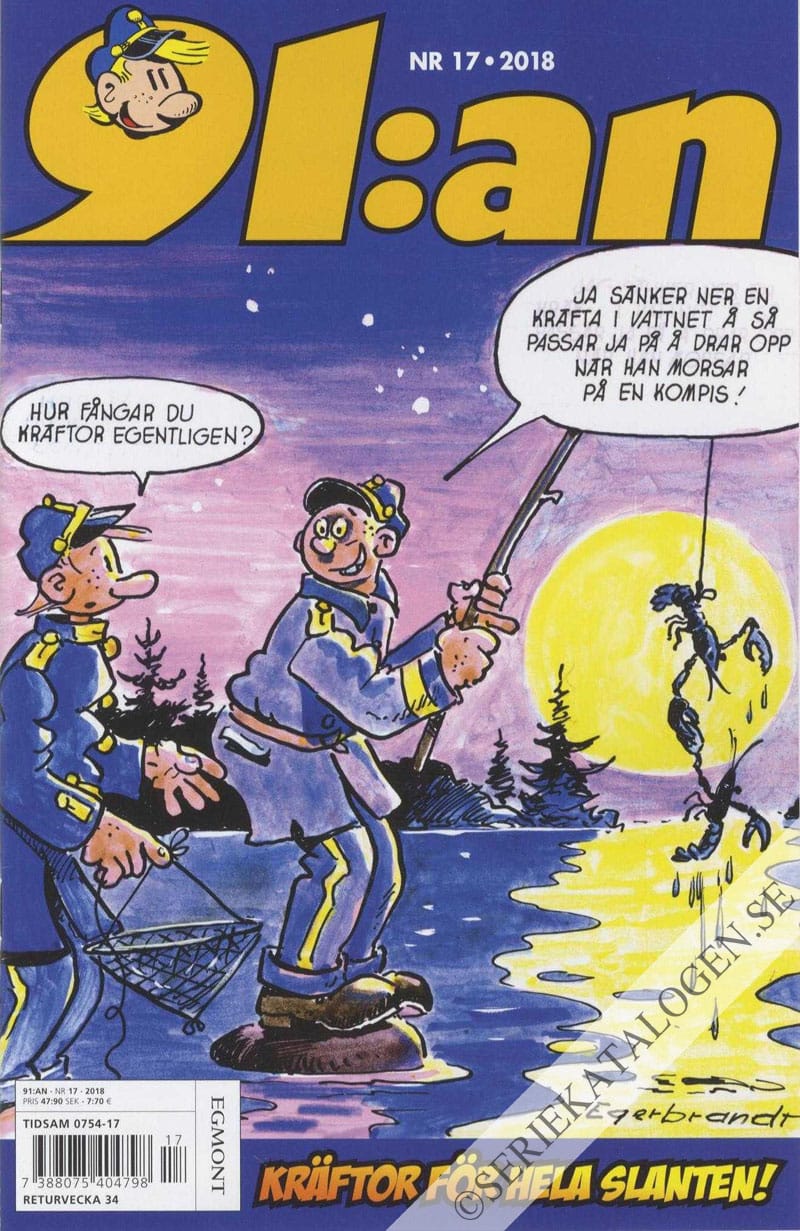 Framsida på 91:an #17 (2018)