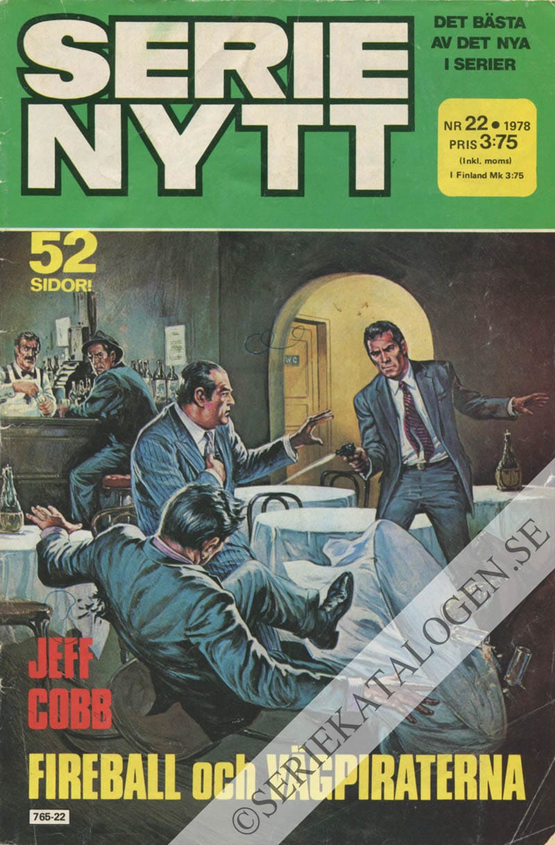 Framsida på Serie-Nytt #22 (1978)