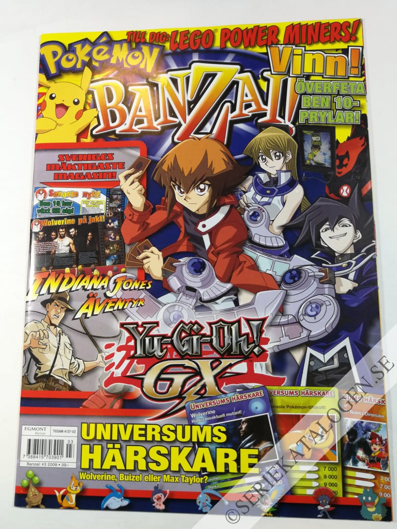 Framsida på Banzai! #3 (2009)