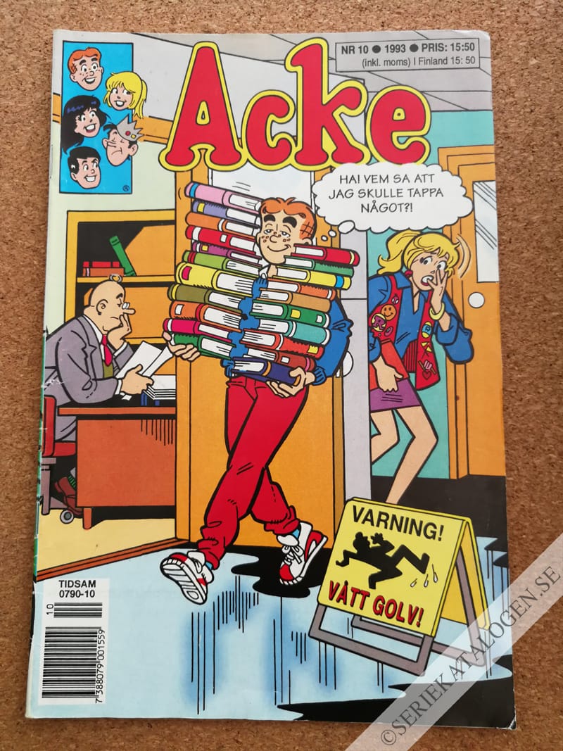 Framsida på Acke #10 (1993)