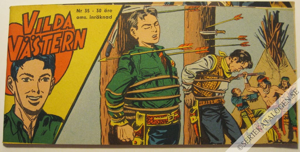 Framsida på Vilda Västern #35 (1960)