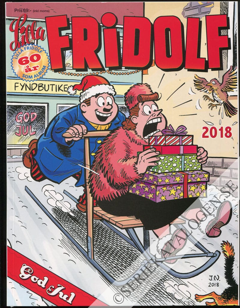 Framsida på Lilla Fridolf # (2018)