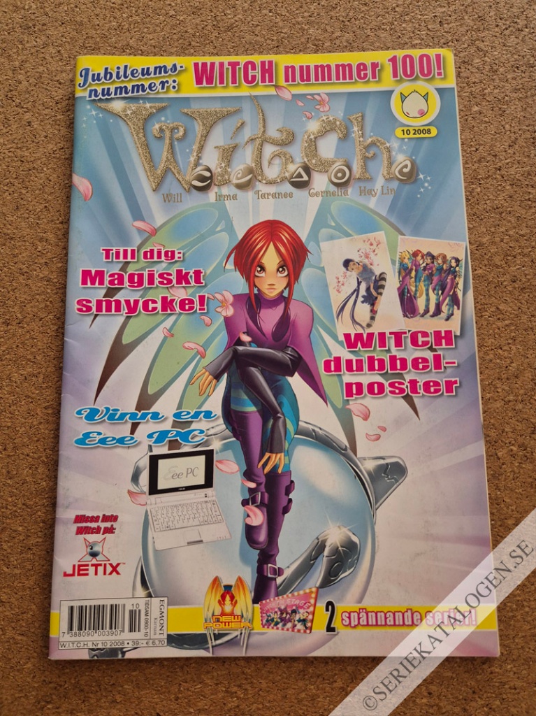 Framsida på W.i.t.c.h. #10 (2008)
