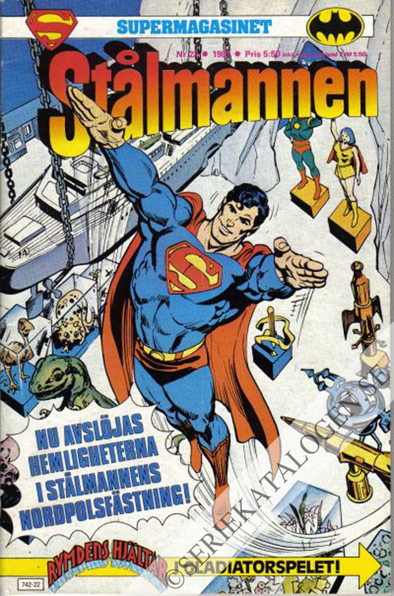 Framsida på Supermagasinet #22 (1982)