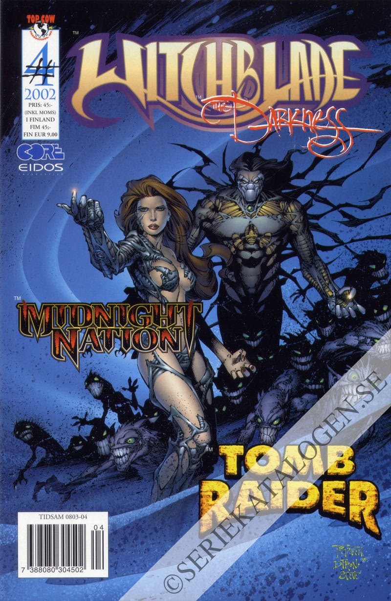Framsida på Witchblade #4 (2002)