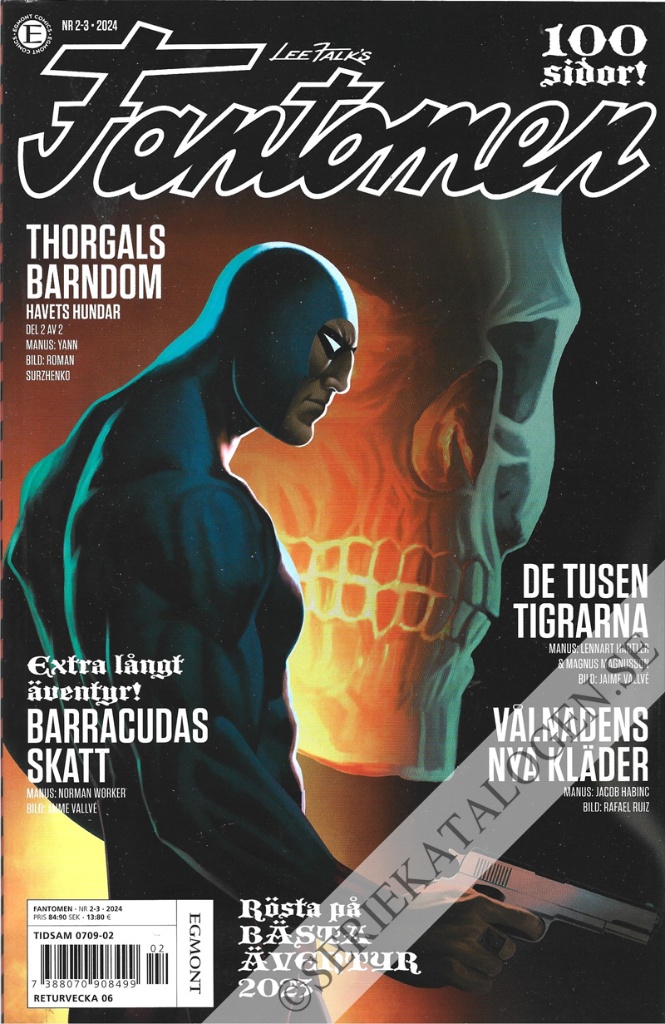 Framsida på Fantomen #2-3 (2024)