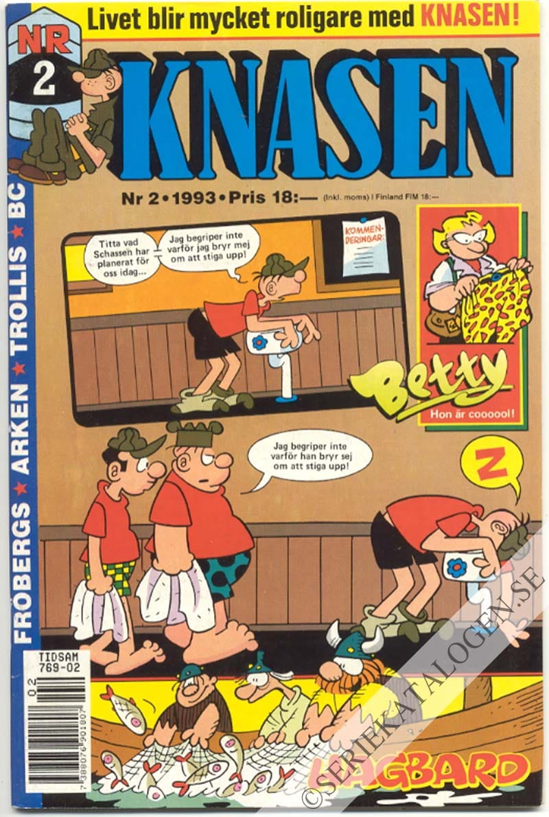 Framsida på Knasen #2 (1993)