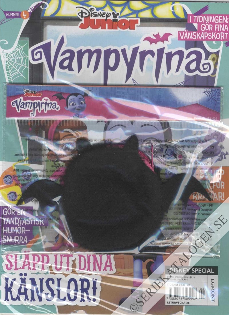 Framsida på Disney special Vampyrina (2019)