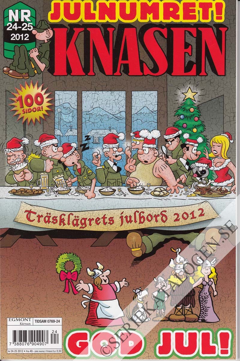 Framsida på Knasen #24-25 (2012)