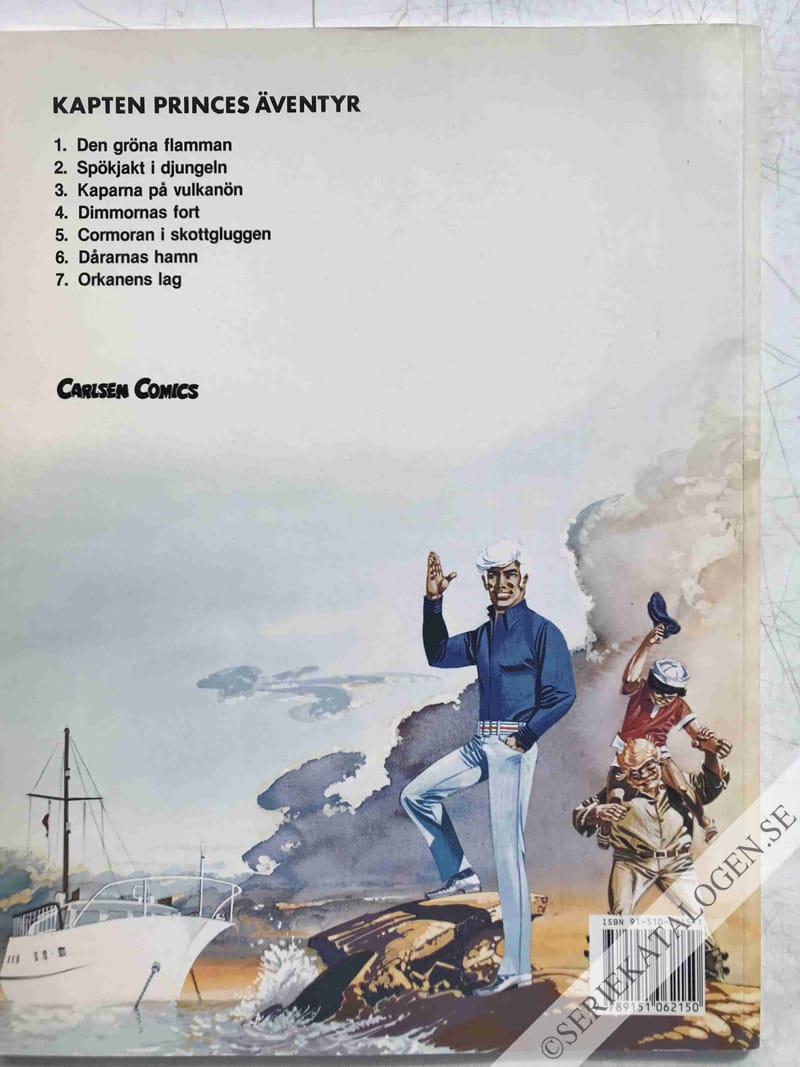 Baksida på Kaparna på vulkanön (1991)