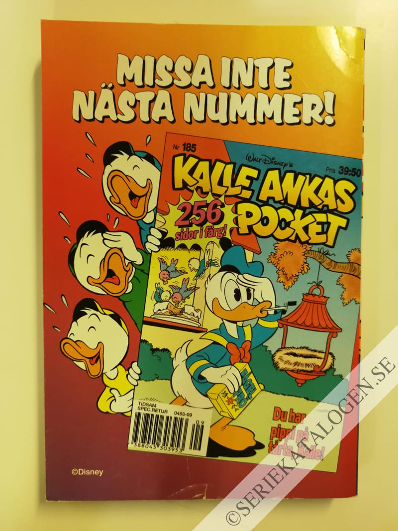 Baksida på Full sprutt, Kalle! (1995)