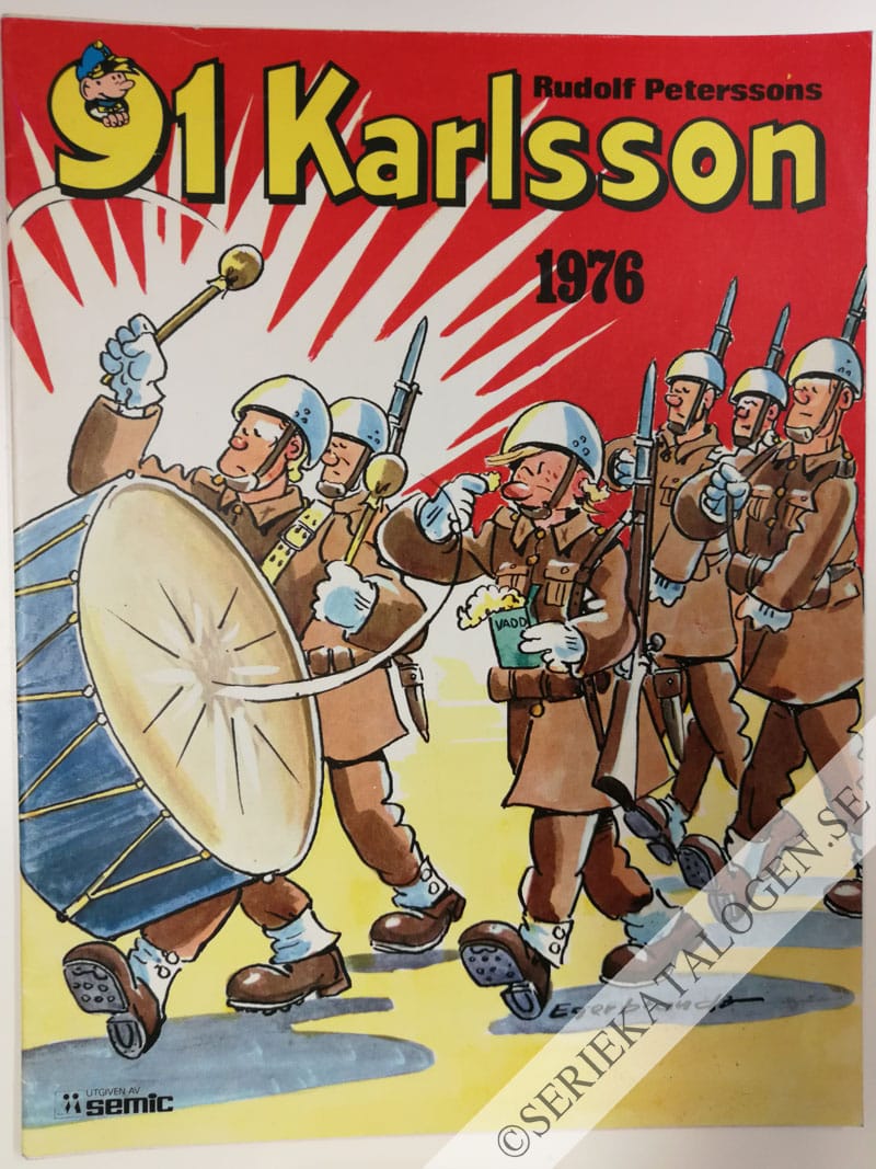 Framsida på 91 Karlsson # (1975)
