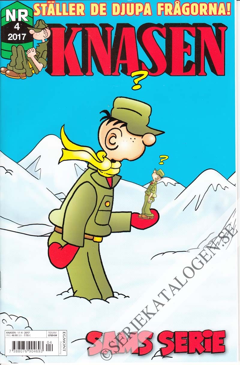 Framsida på Knasen #4 (2017)